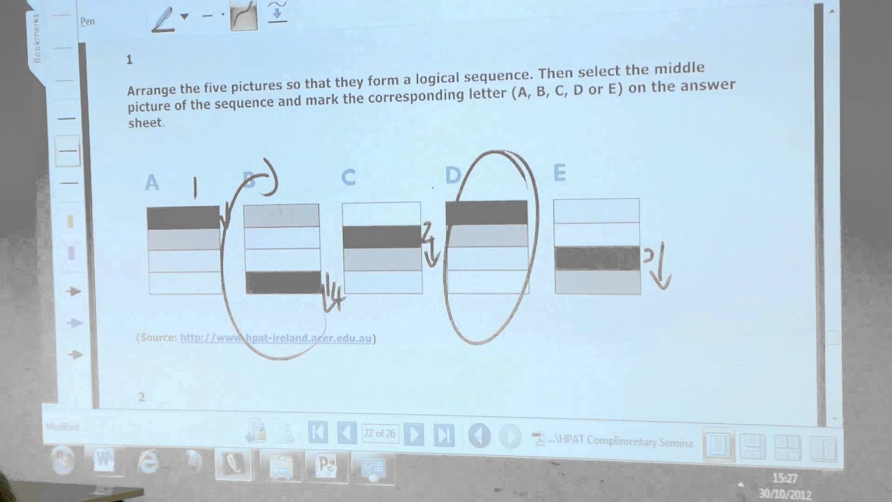 HPAT Sample Questions and Answers -Part 5/5