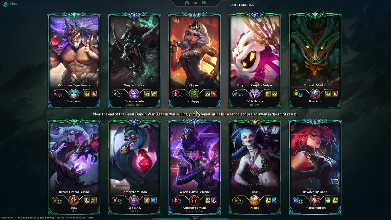 Jinx janna vs veigar maokai