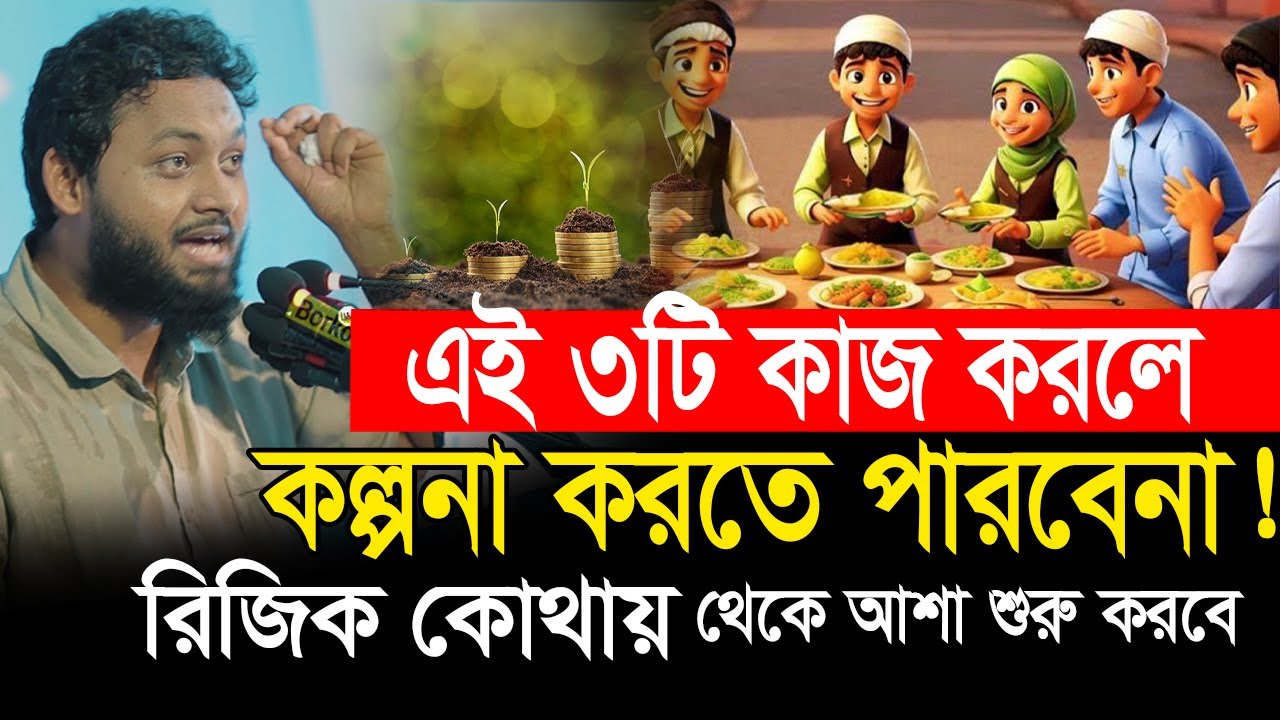 মাএ ৩ টি কাজ করলেই রিজিক আপনার কাছে আসবেই❗ Dr Nobel | Motivational video | Dr Nabil