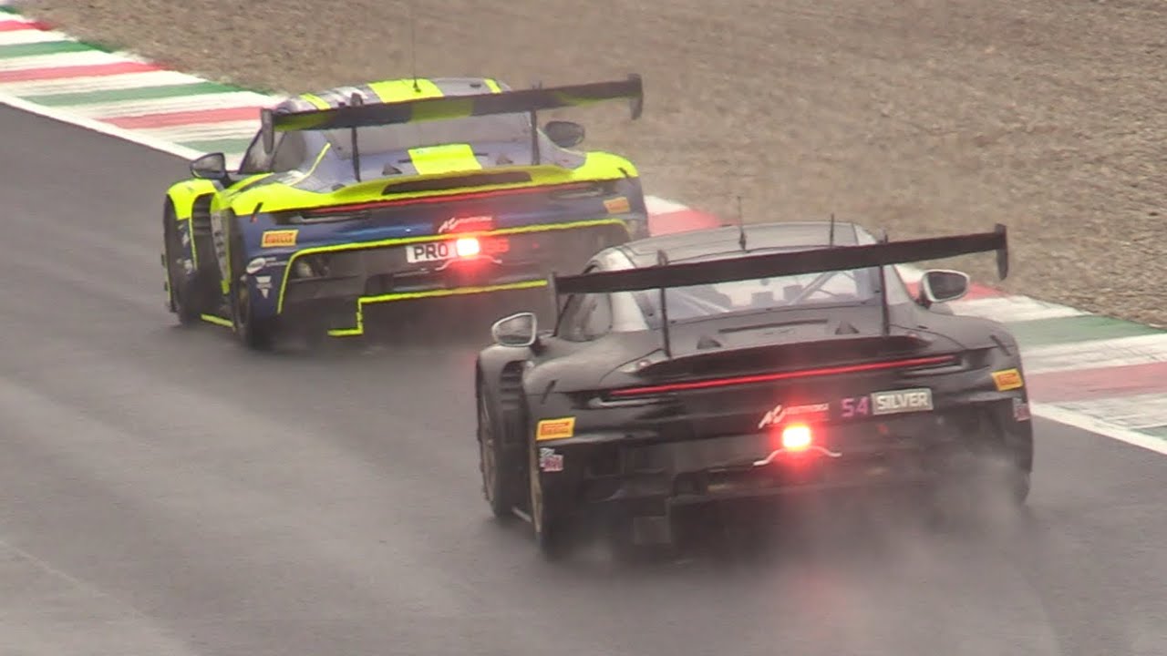 Raw Sounds From Another Wet Test Day at Monza Circuit- Curbstone Monza Test Day 14/3/2025