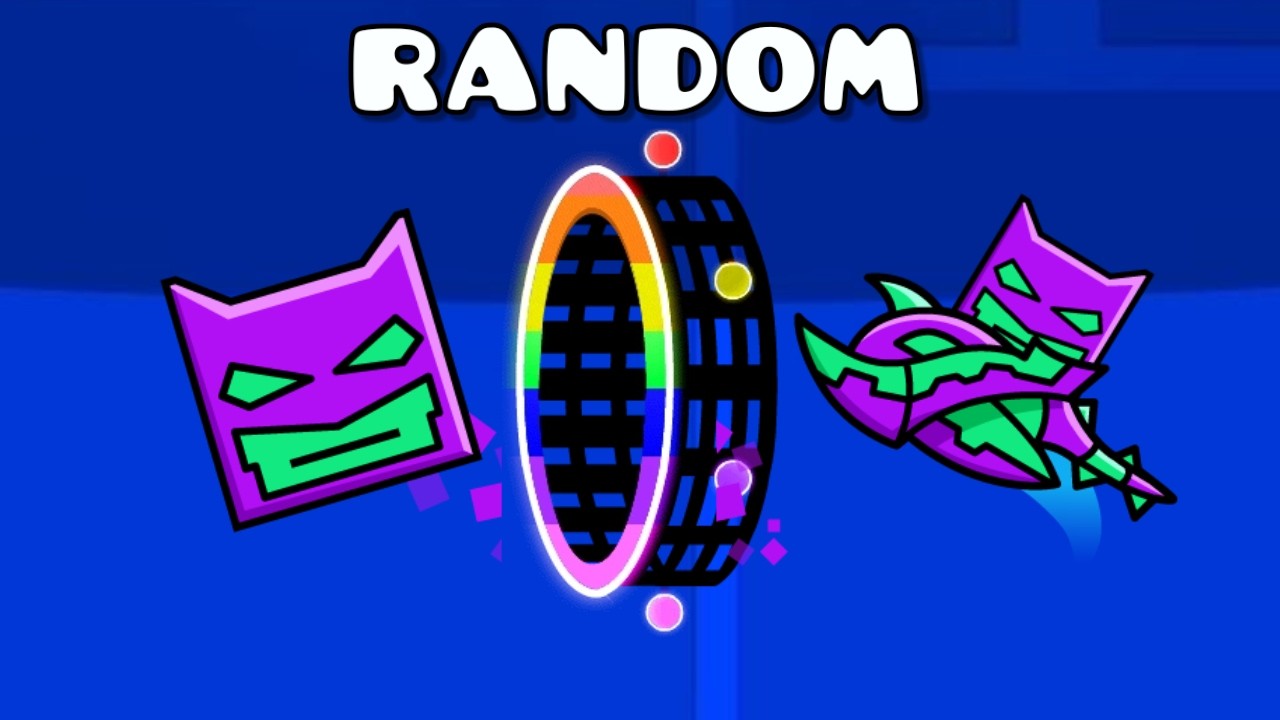 Geometry Dash But All Portals Are RANDOM