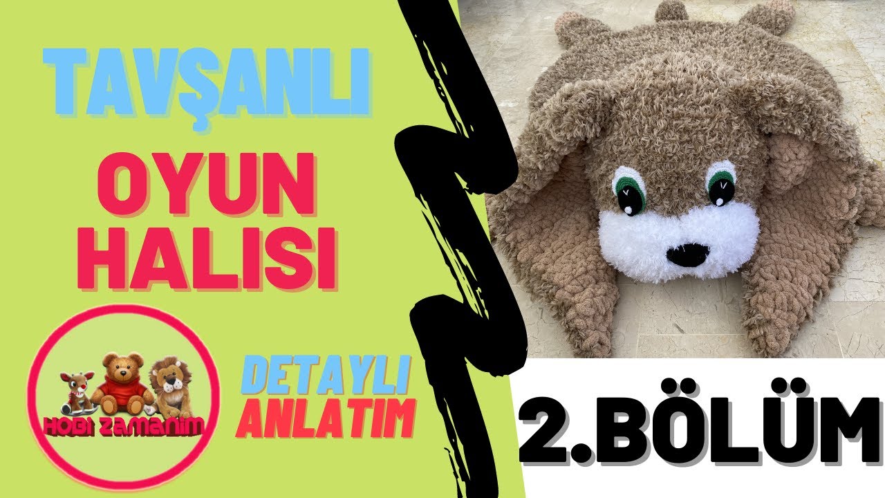 TAVŞANLI OYUN HALISI YAPIYORUZ.HERKES BU MUHTEŞEM HALIDAN YAPABİLECEK (DETAYLI ANLATIM)2.BÖLÜM