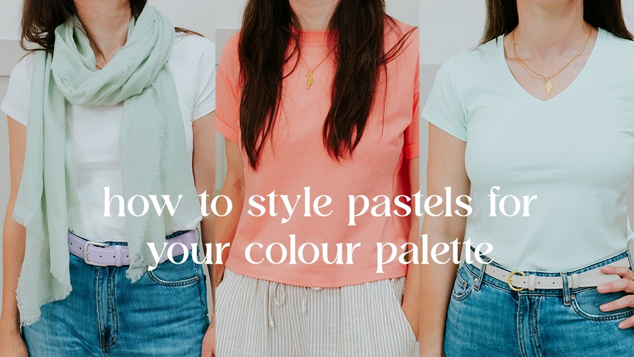 How to style pastels | Pastels for your colour palette | How do I start wearing pastels?