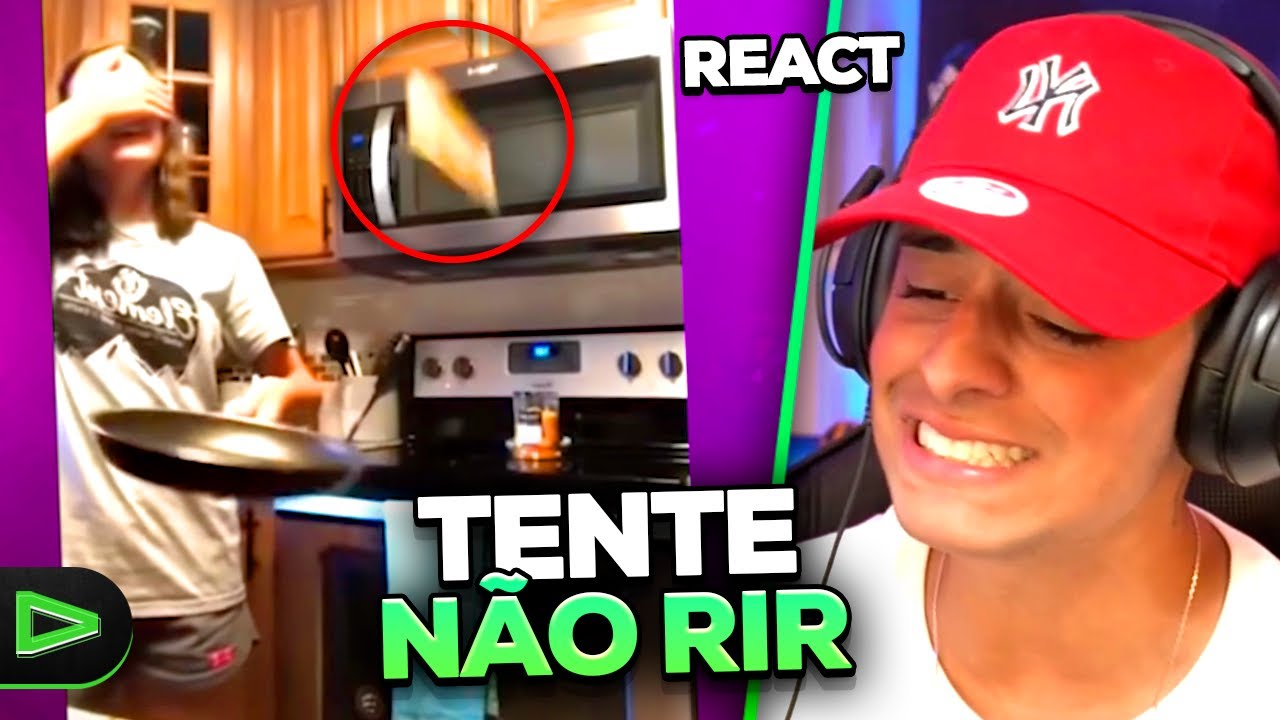 LOUD CORINGA REAGINDO AOS MELHORES TIKTOK DE COMÉDIA! TENTE NÃO RIR!