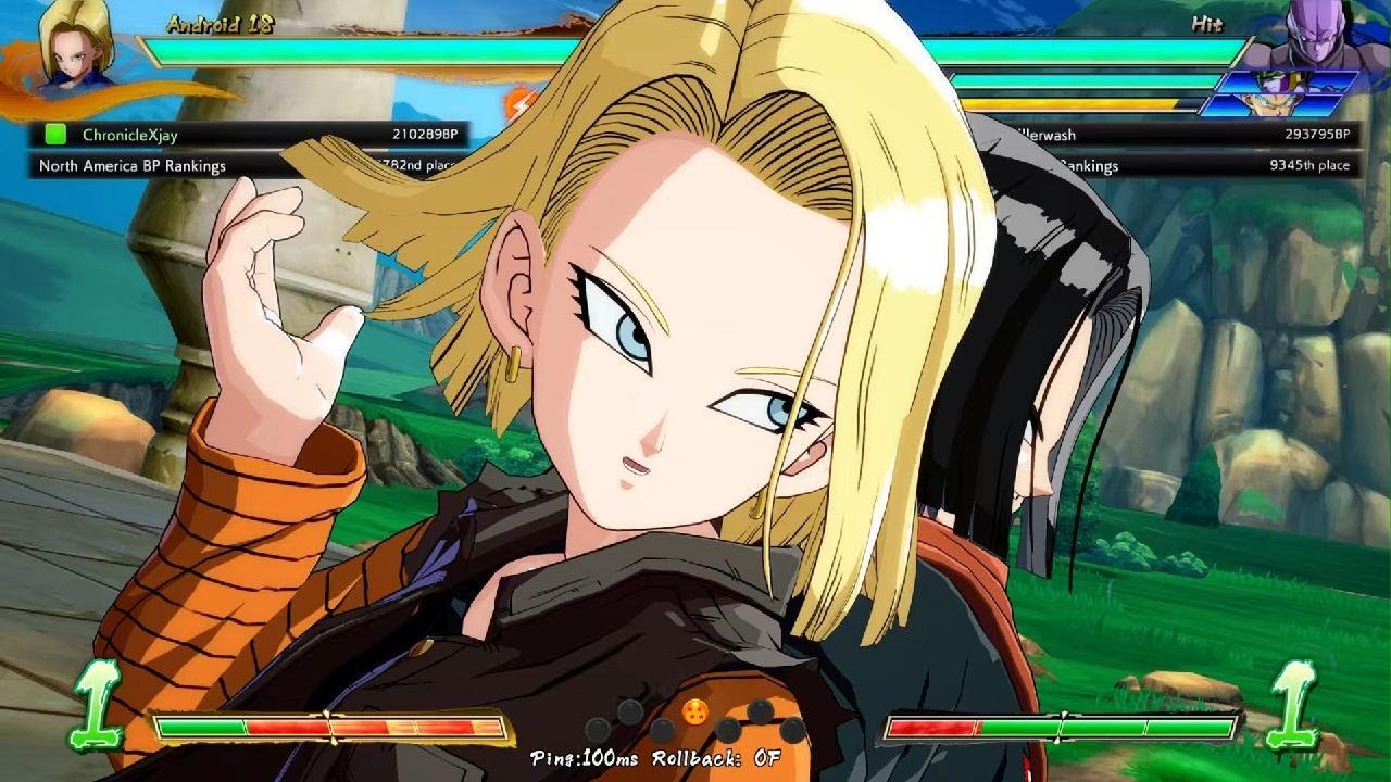 Android 18 Clutches a 1V3