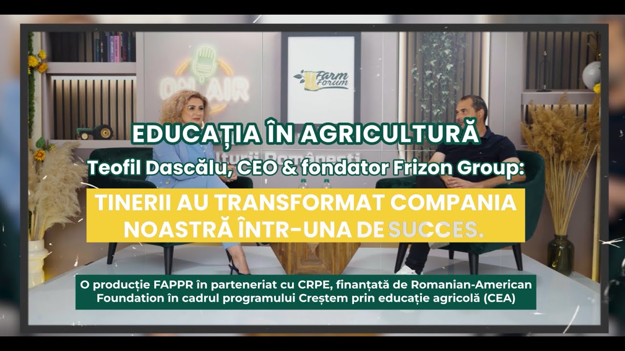Teofil Dascălu, CEO Frizon Group: 