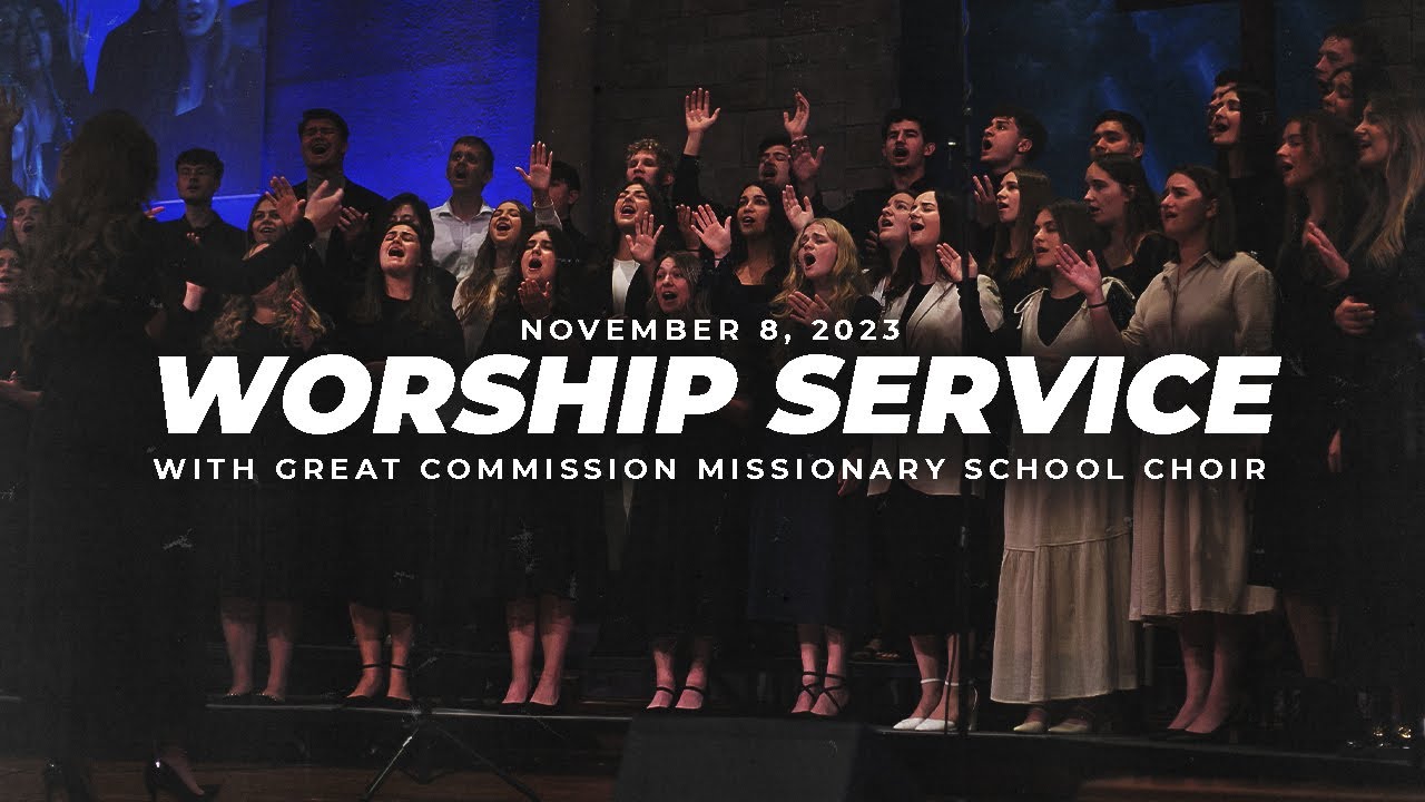 Pastor Tommy Bates & the Great Commission Missionary School Choir - 11-8-2023 PM
