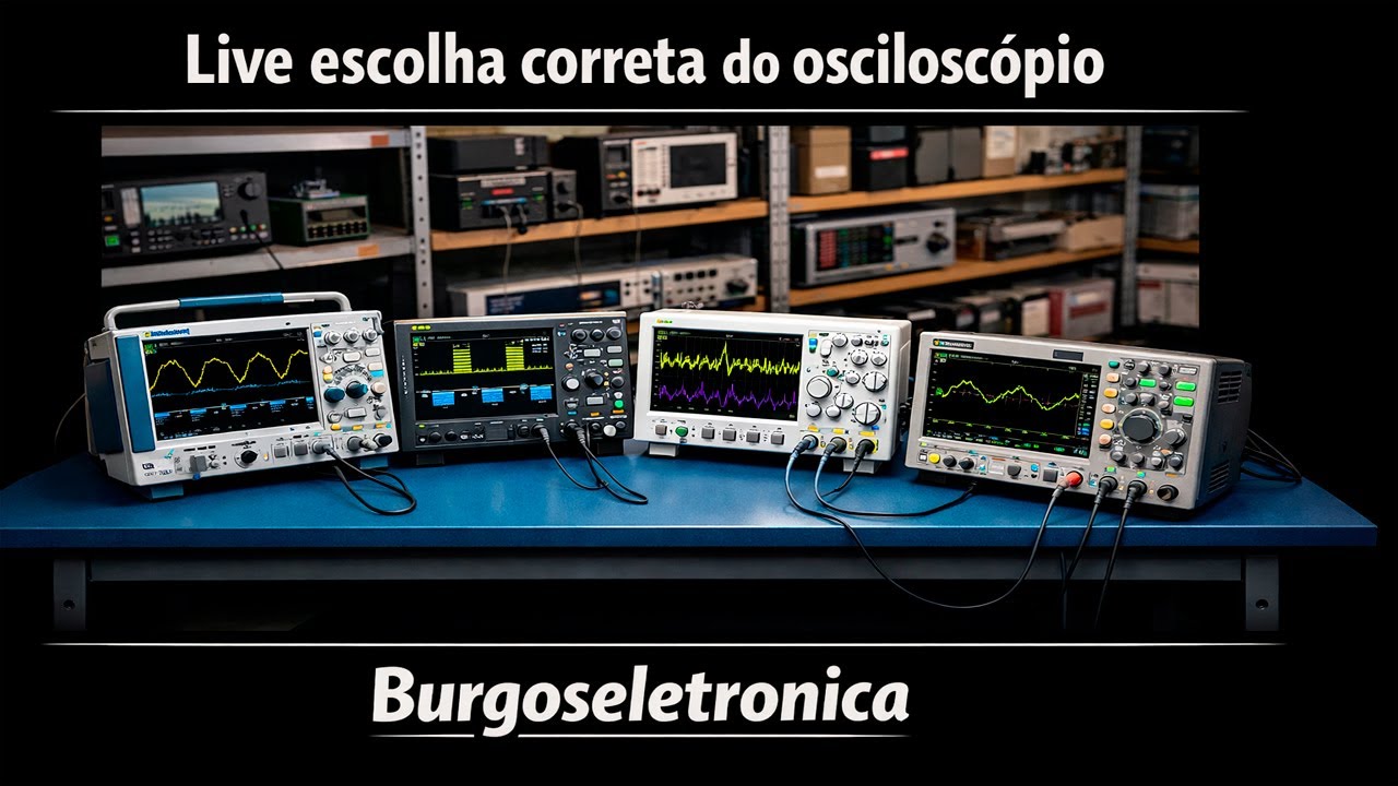 Conversando sobre a melhor escolha de osciloscópio para a sua bancada