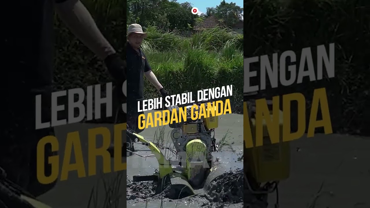 Mesin bajak mini FTL720D dengan macam-macam keunggulannya ! #petani #bajaksawah