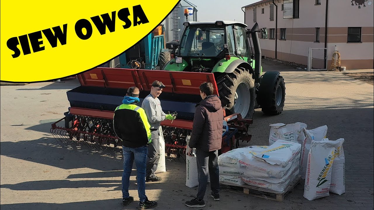 WIZYTA BRONCZKA😃SIEWY OWSA🌱Agro Dniówka #167😃Agro Kuzyni