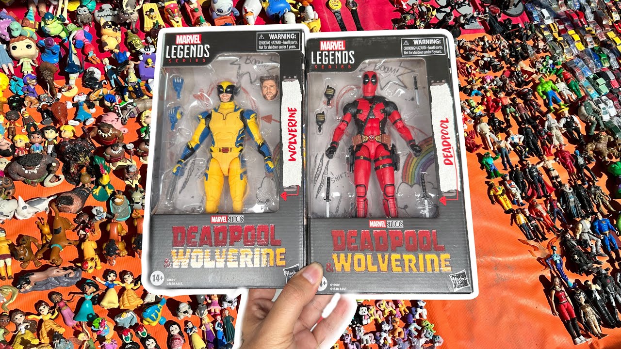 Comprando Los JUGUETES NUEVOS en El TIANGUIS de DEADPOOL Y WOLVERINE
