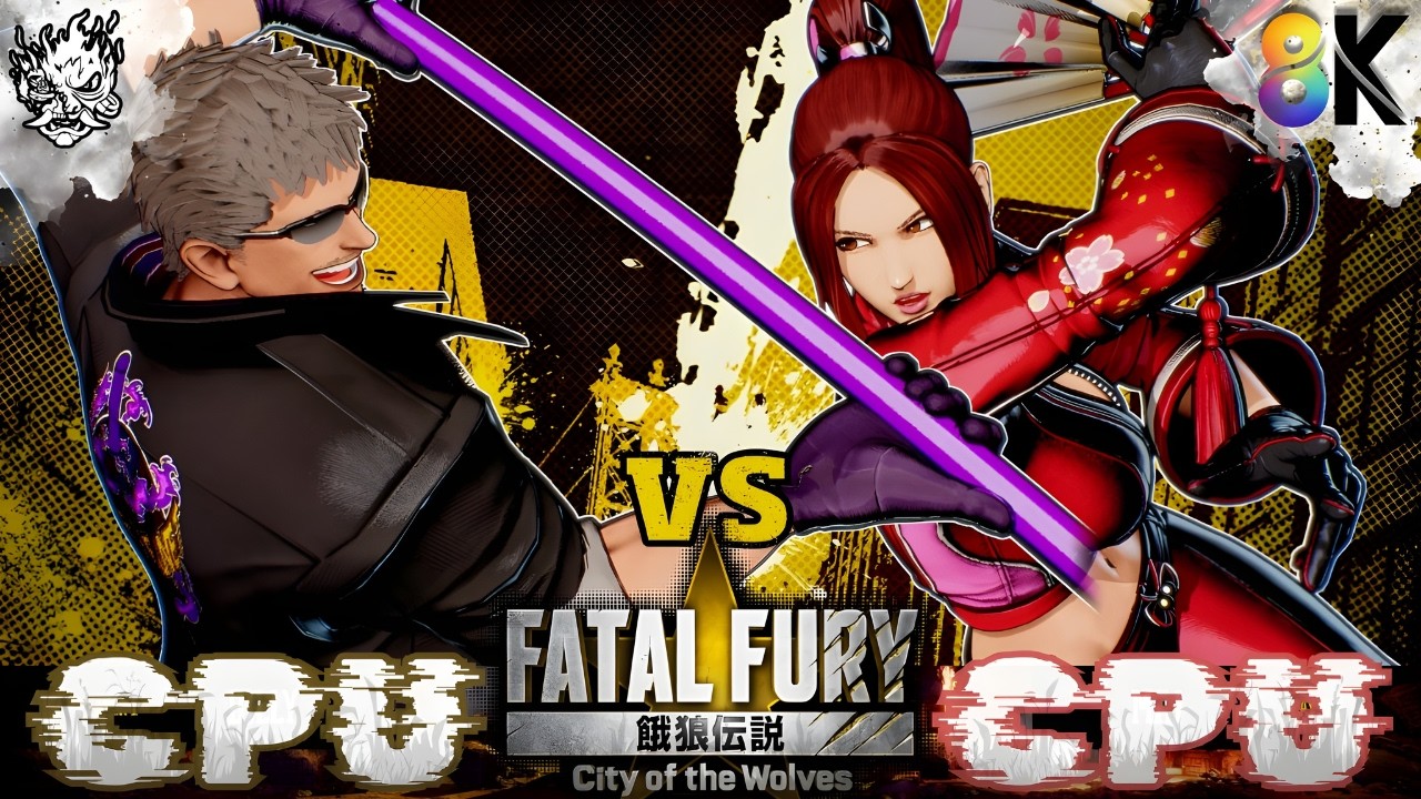 Fatal Fury: City of the Wolves | Billy Kane vs Mai Shiranui #fatalfury