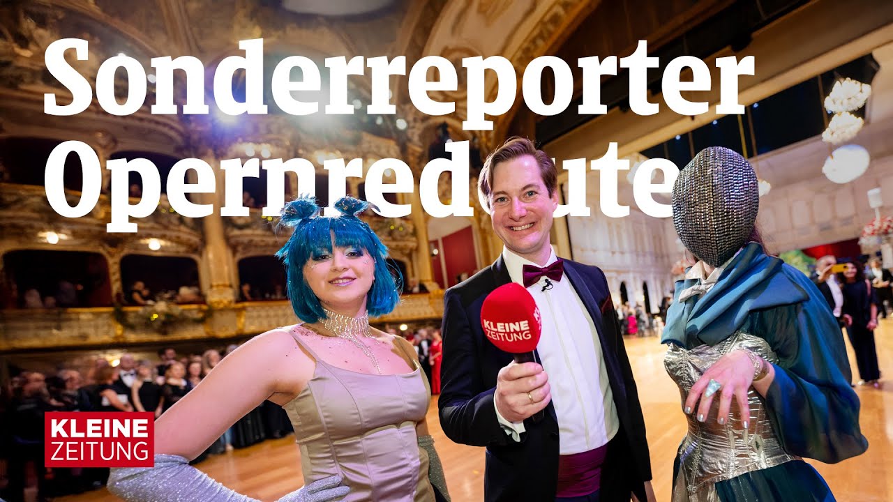 Sonderreporter Michael Großschädl sucht nach Unzucht bei der Opernredoute 2025
