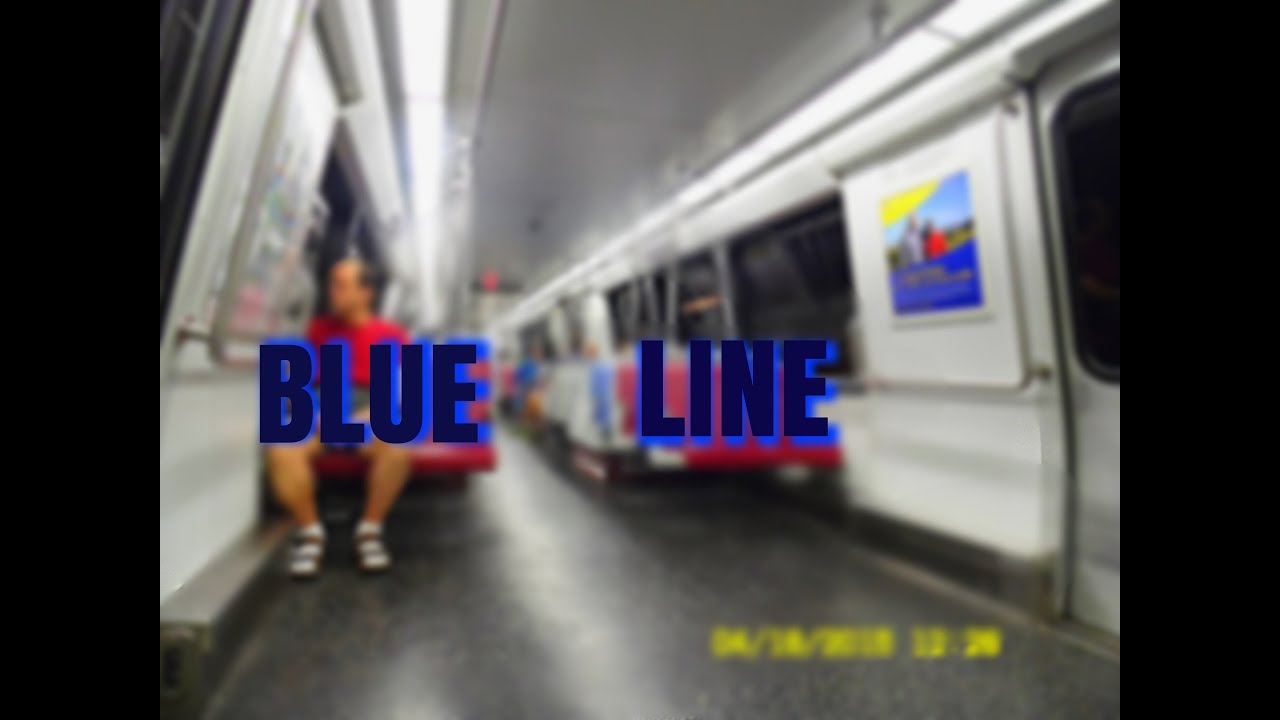 WMATA Metrorail: 🟦Blue Line (BL) Largo to Franconia-Springfield | 𝑭𝒖𝒍𝒍 𝑹𝒊𝒅𝒆