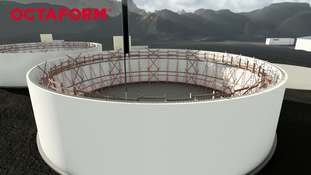 Octaform Aquaculture Tank Installation (Animation)
