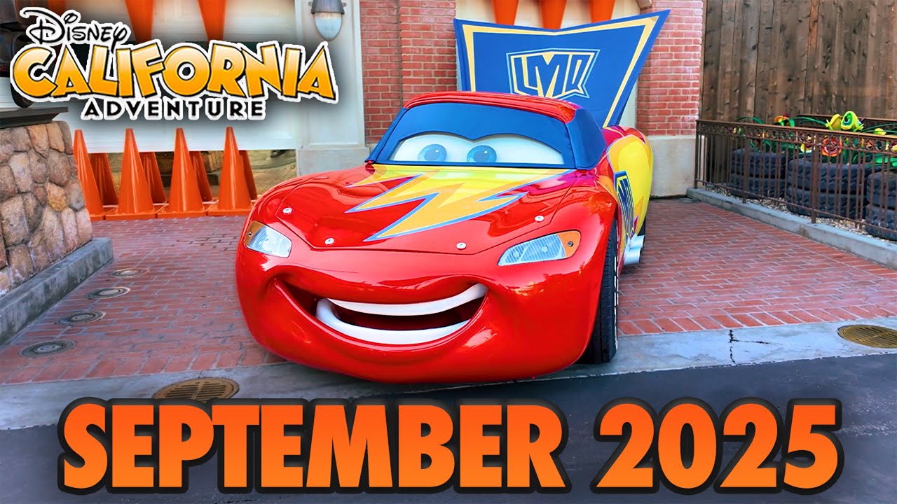 Disney California Adventure - September 2025 Walkthrough [4K POV]