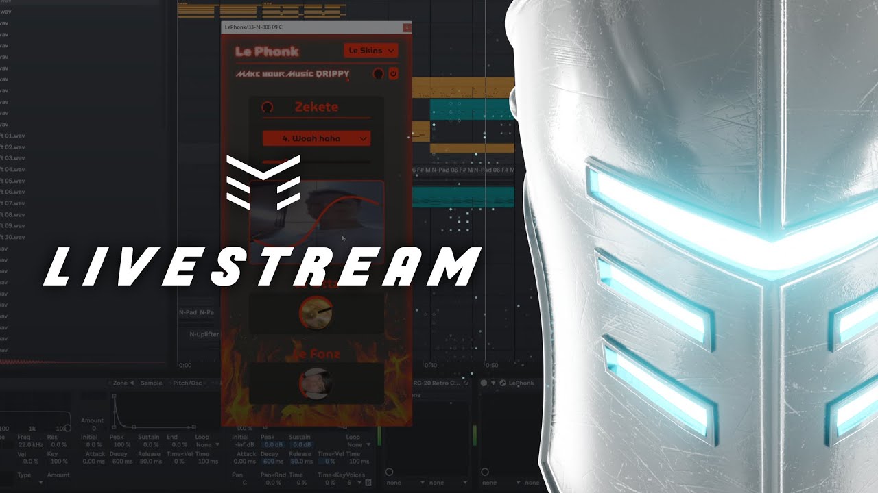 LIVESTREAM - PHONK + LEPHONK + MELODIC RIDDIM = ???, REZONATOR AND MORE