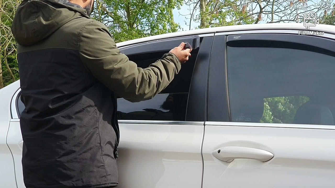 Fitting #Wind #Deflectors on #BMW #5series #F10