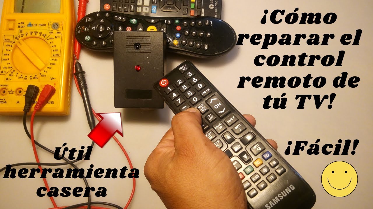 Cómo Reparar el Control Remoto del TV 📺 Útil Herramienta Casera