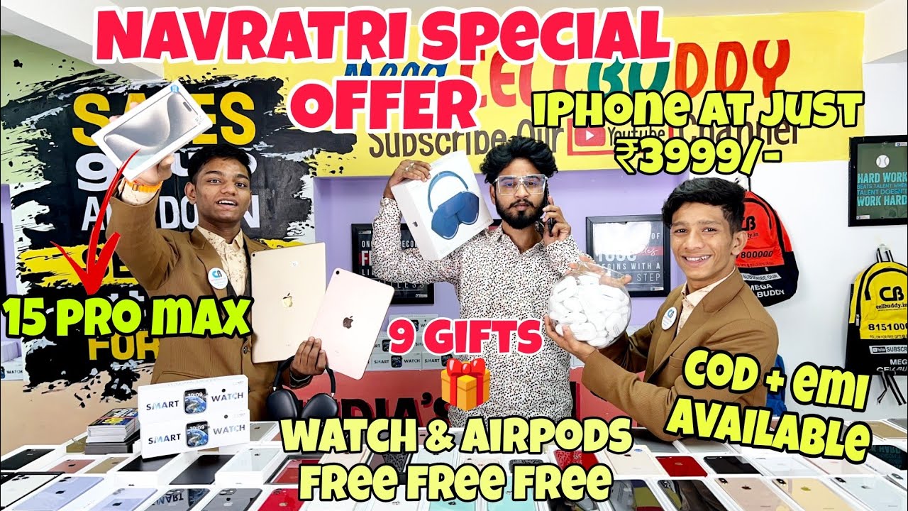 Navratri Special 9 Days Sale | Vloggies Brothers | Cellbuddy | @MEGACELLBUDDY
