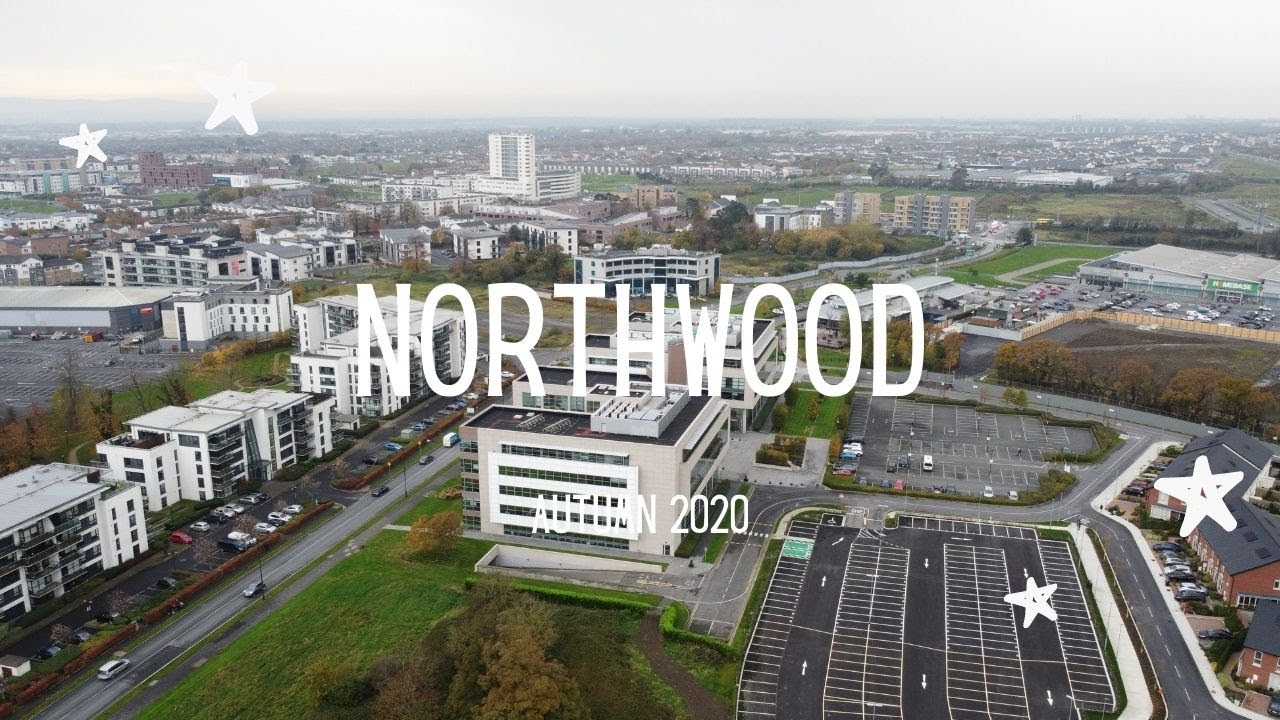 Northwood, Santry, Dublin drone footage.