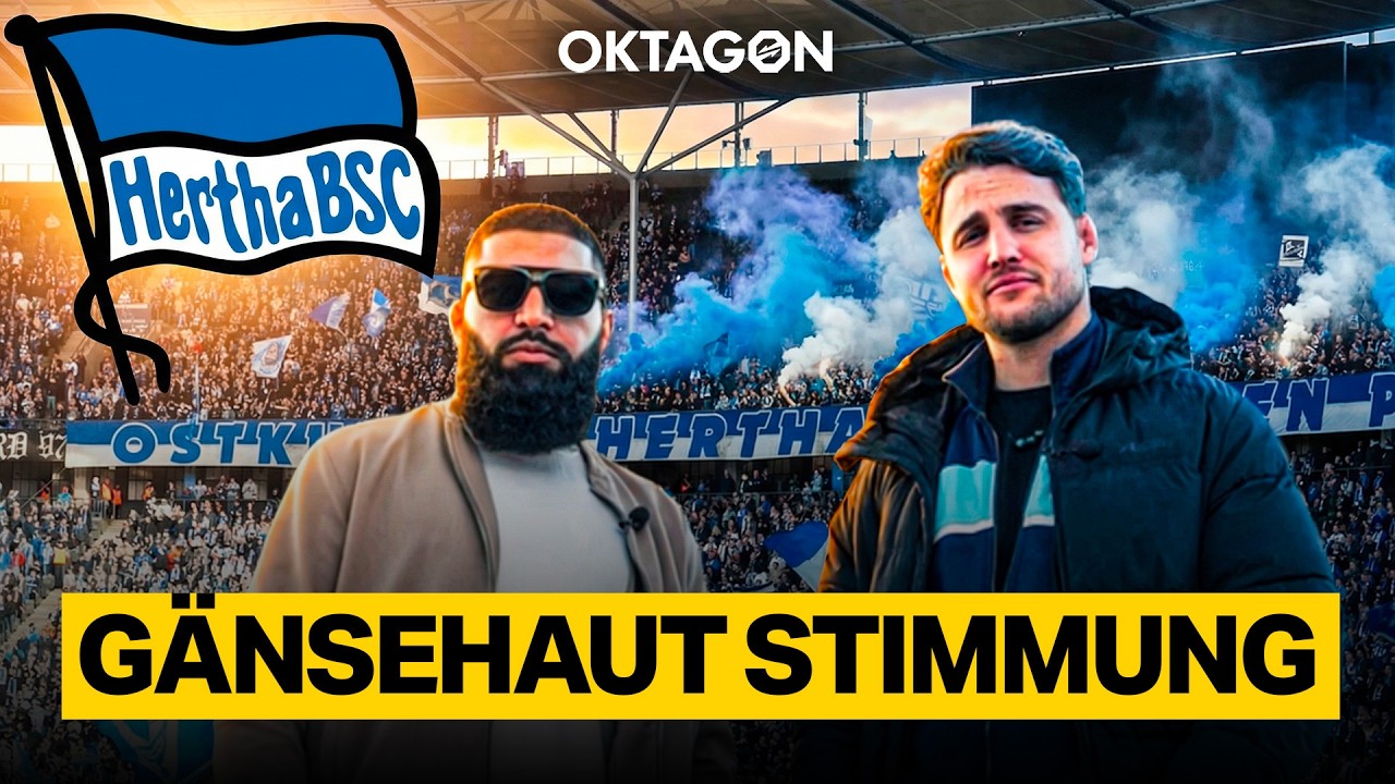 SAMSONIDSE & HALIMSON zu Gast bei Hertha BSC! |&nbsp;OKTAGON VLOG