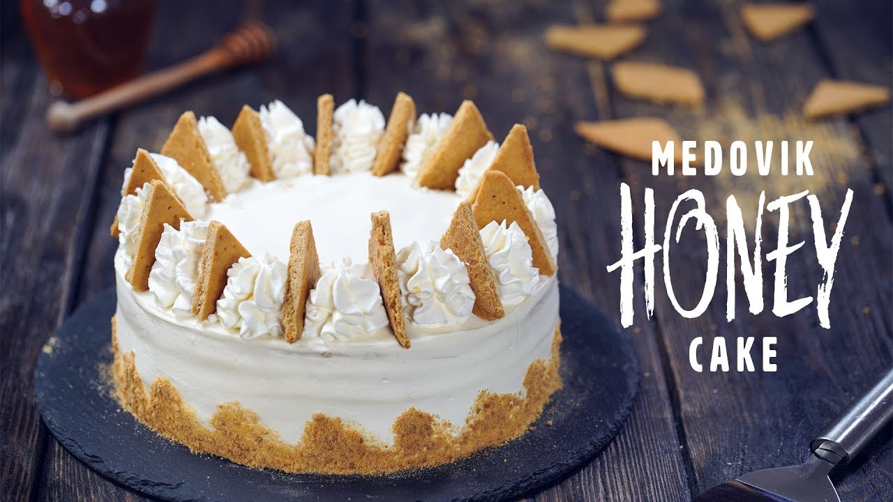 Medovik - Russian Honey Cake