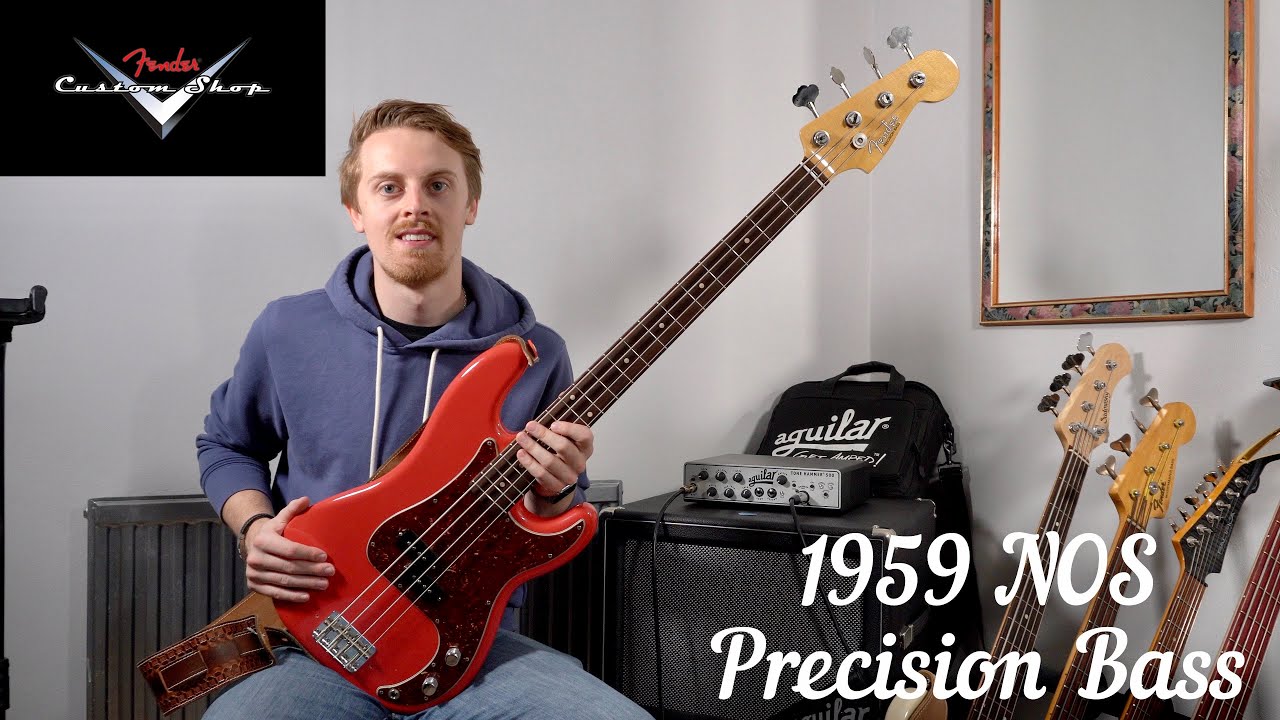 Fender Custom Shop 1959 NOS Precision Bass | Все, что вам нужно знать | Почему я купил Custom Shop?!