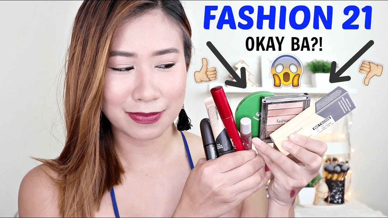 FASHION 21 ONE BRAND MAKEUP TUTORIAL! Worth It Ba?!