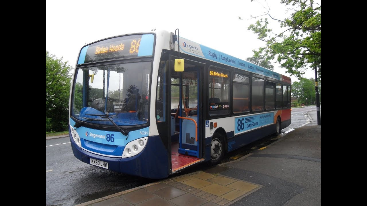 Me Driving the Stagecoach Rugby: Bus Service #86 (Rugby to Coventry, 19/06/16 at 16:15)