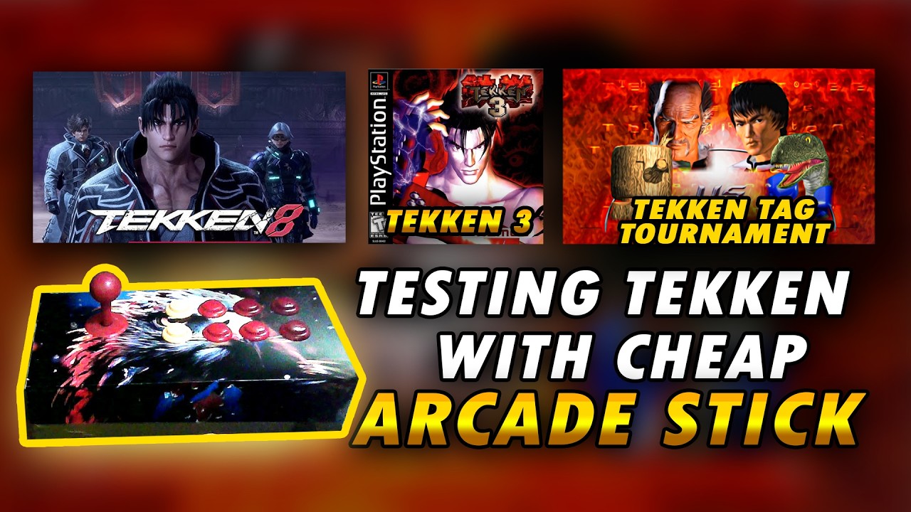🔴 Testing Cheap Arcade stick in Classic and Modern Tekken games | Ranked Matches and Casual sessions