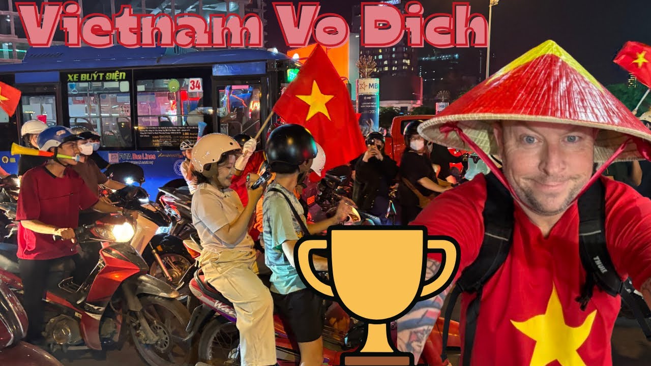Вьетнам 🇻🇳 Футбольные фанаты сходят с ума! Чемпионы SEAGAMES 2025 года
