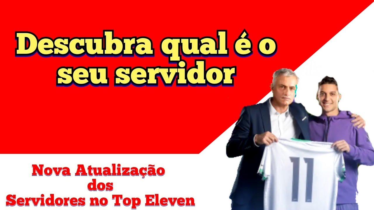 DESCUBRA O SEU SERVIDOR NO TOP ELEVEN  #topeleven