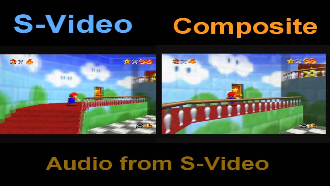 S-Video vs Composite || Nintendo 64