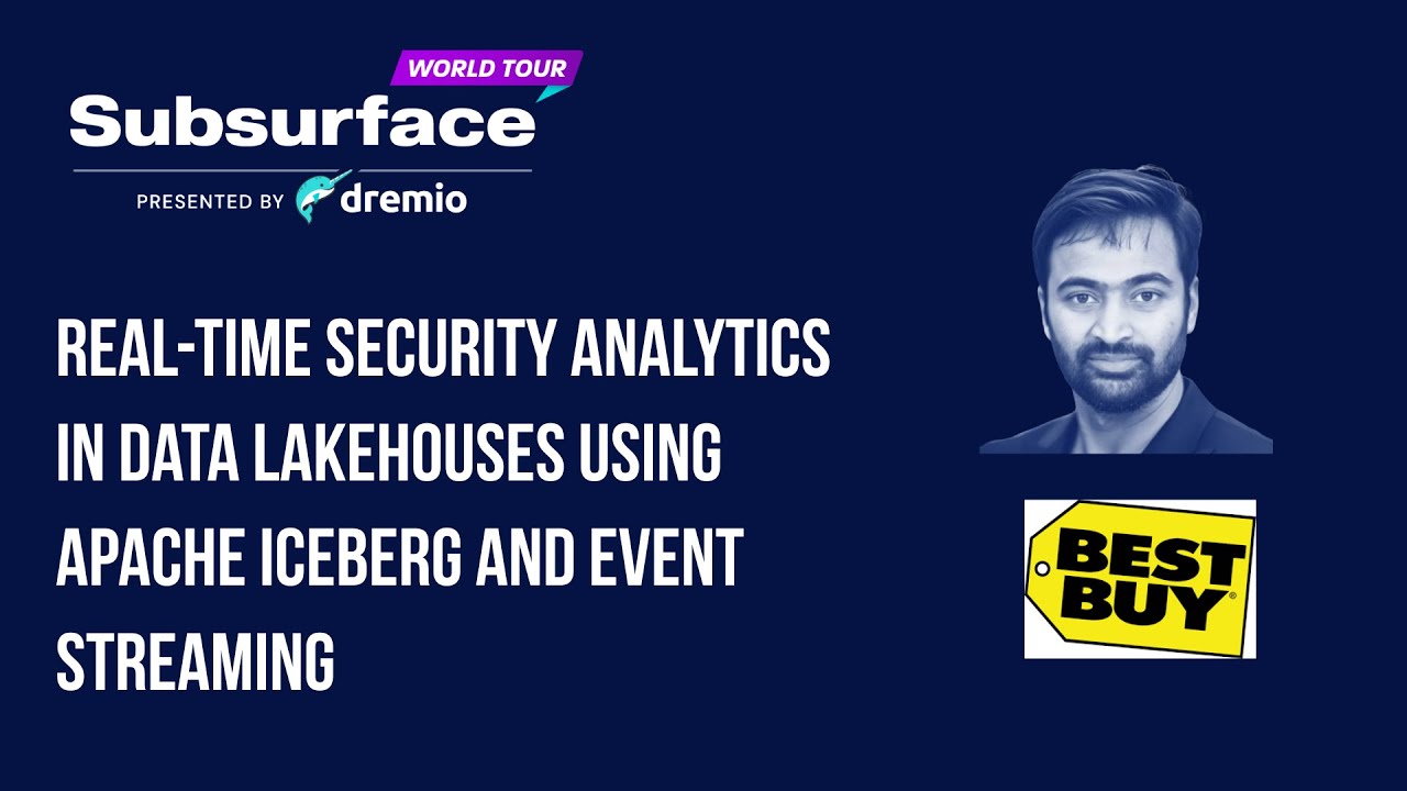Real Time Security Analytics in Data Lakehouses Using Apache Iceberg and Event Streaming