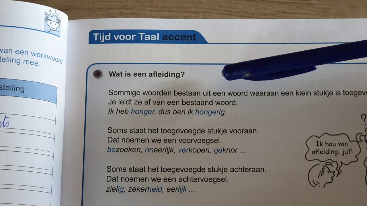 Thema 7 les 7: samenstellingen en afleidingen