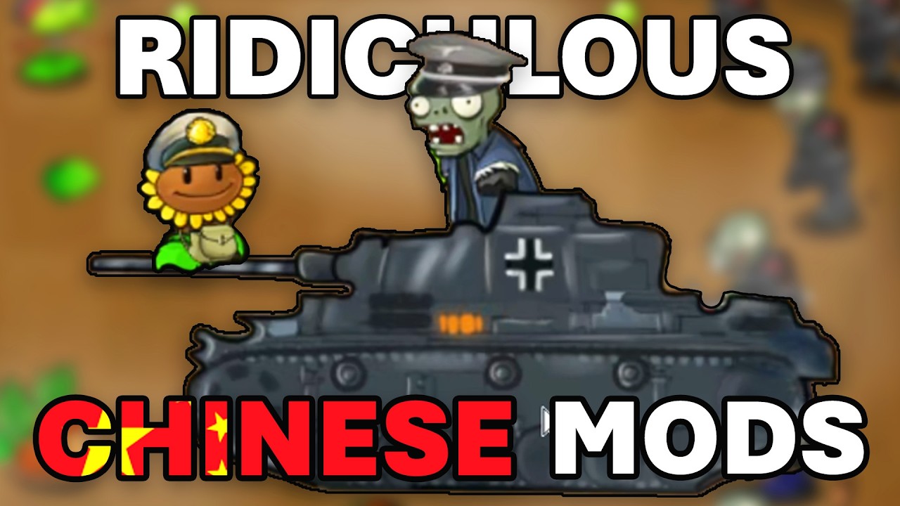 Chinese PVZ Mods Are Creative And Ridiculous | The Carbine64 Show