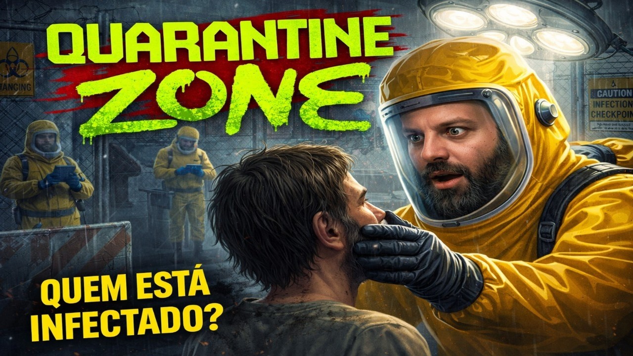TENHO QUE DESCOBRIR QUEM É INFECTADO | Quarantine Zone The Last Check - Parte 1