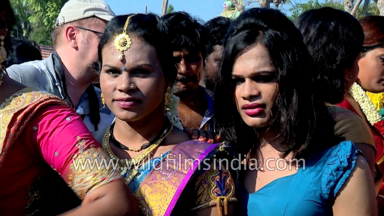Festival of transgenders and transvestites in India: Koovagam