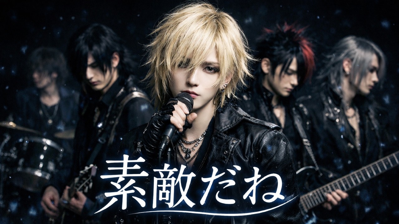 RIKKIの『素敵だね』をビジュアル系バンドがカバーしたら