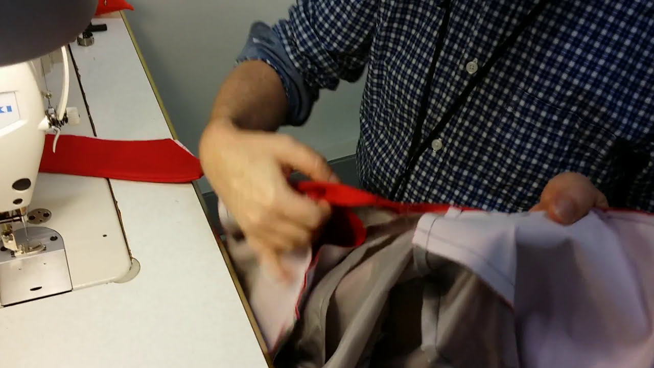Making a jacket part 17: Attaching the under-collar