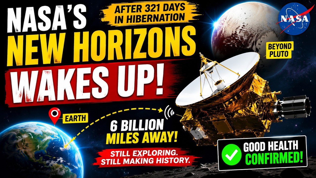 Зонд NASA New Horizons проснулся в 6 миллиардах миль от Земли | Невероятное открытие в глубоком к...