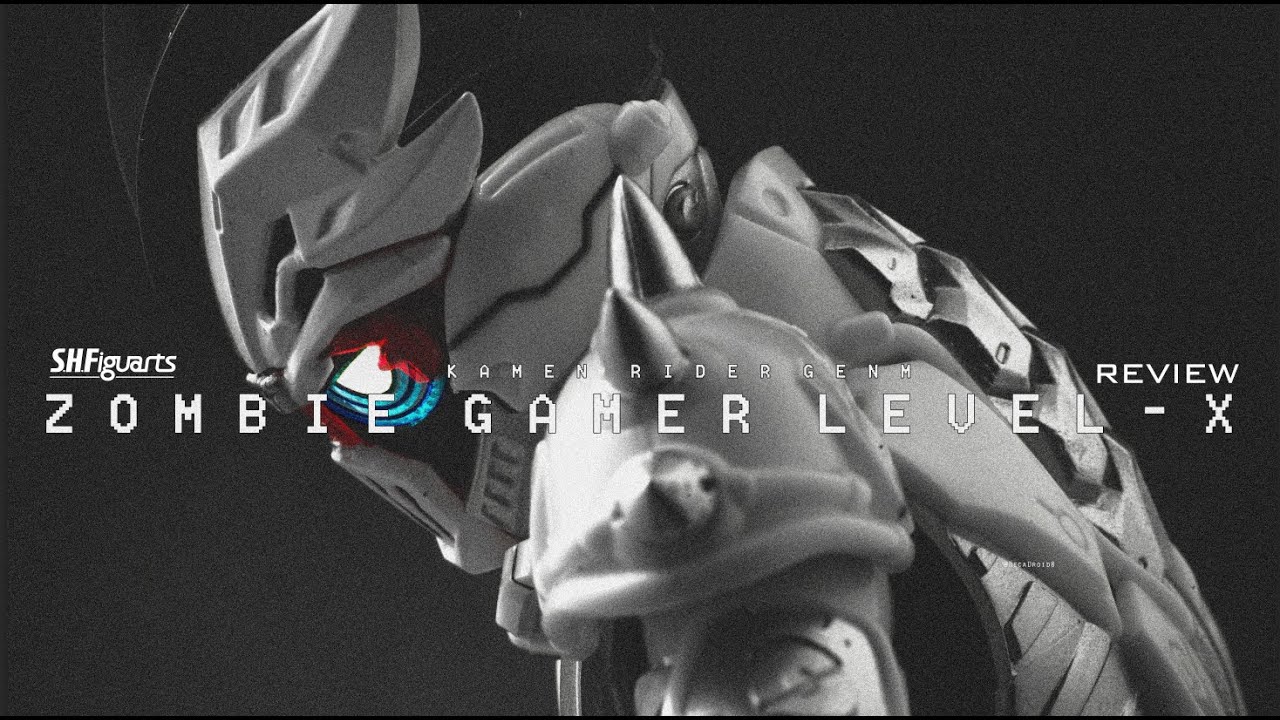 REVIEW SHF KAMEN RIDER GENM ZOMBIE GAMER LEVEL X KAMEN RIDER EX-AID BAHASA INDONESIA