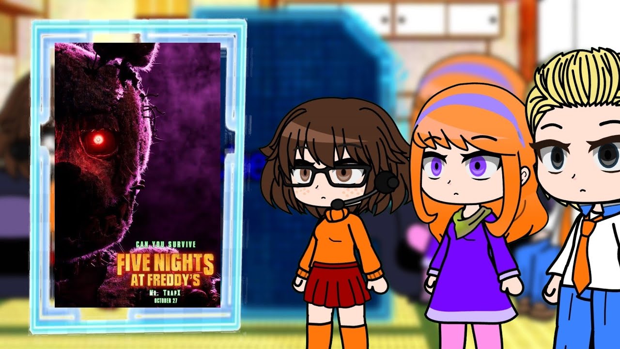 Scooby Doo react to shaggy as William afton