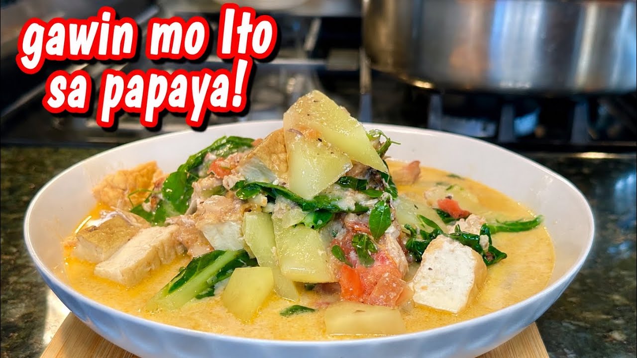 Ang papaya Hindi lang pang Tinola o Achara! Ganire gawin mo sa papaya!
