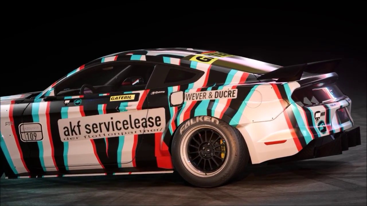 OVR 24h AT-Class 2015 Mustang GT paint by JP-performance