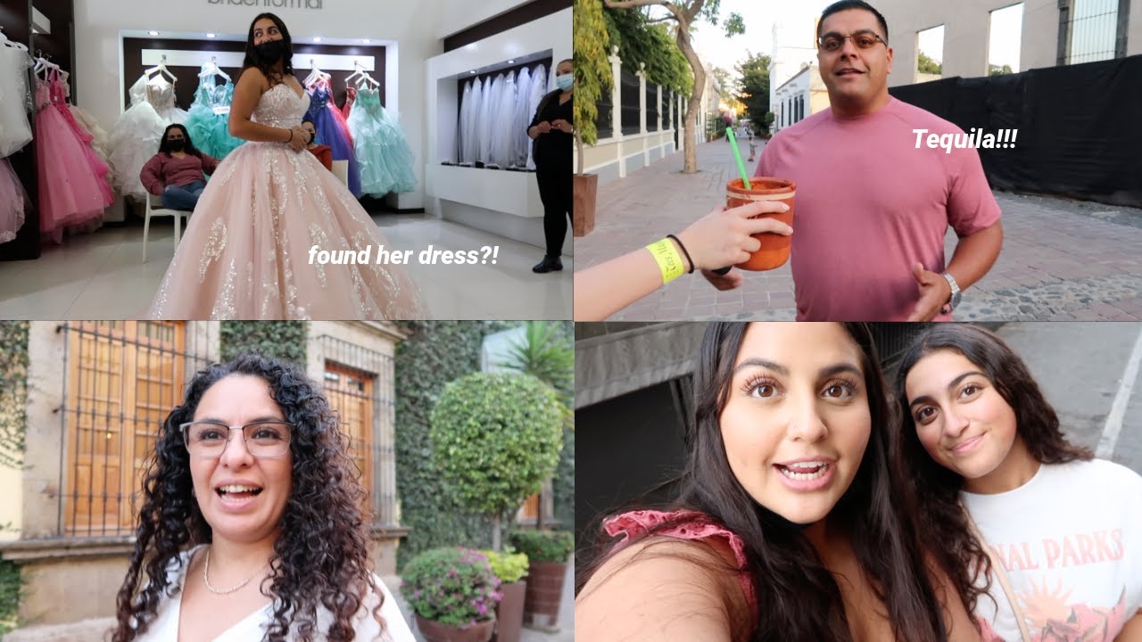 FINDING MY SISTERS XV DRESS + MEXICO TRAVEL VLOG | the Aguilars