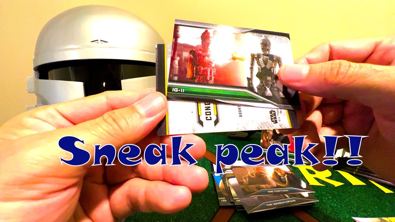 Nice SP auto in a 2021 Star Wars Bounty Hunter Blaster!!