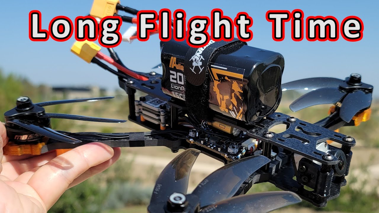 Building an Efficient 5-inch Drone for Long Flights 🛠️