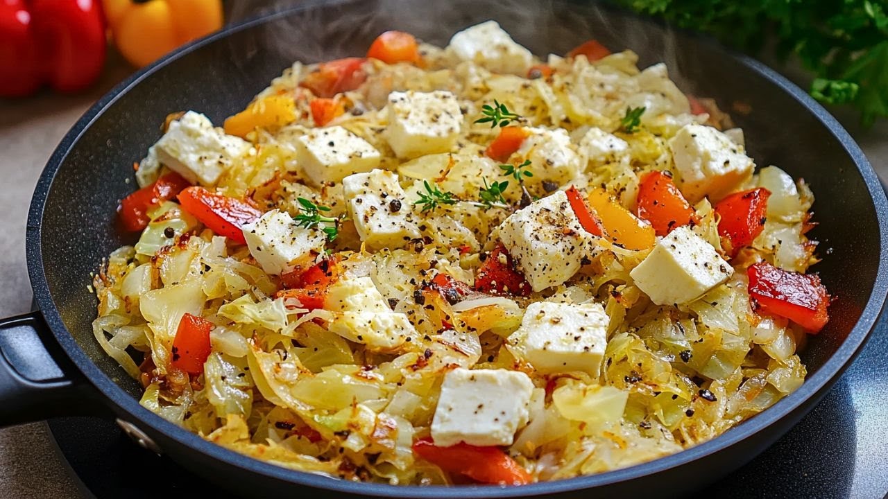 Spitzkohl schmeckt besser als Fleisch. Warum kannte ich dieses Kohl-Pfanne Rezept nicht? mit Feta